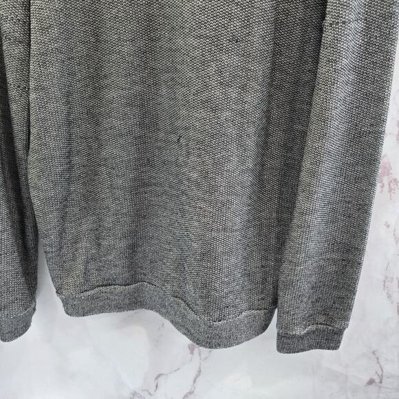 Marine Layer Sweatshirt Mens Medium Gray Pullover Cowl Neck Roll Neck - Picture 7 of 12
